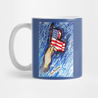 American Flag USA Mug